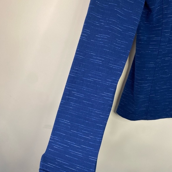 Women's Lady Hagen Blue Quarter Zip Long Sleeve Golf Pull Over Size Small - Picture 9 of 13